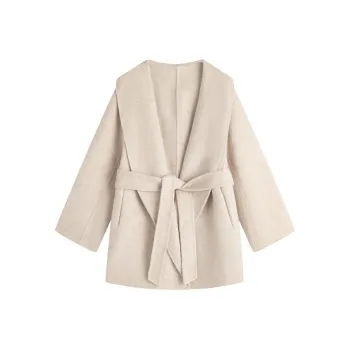 MOSIIMORII Coat Women's Mixed Beige