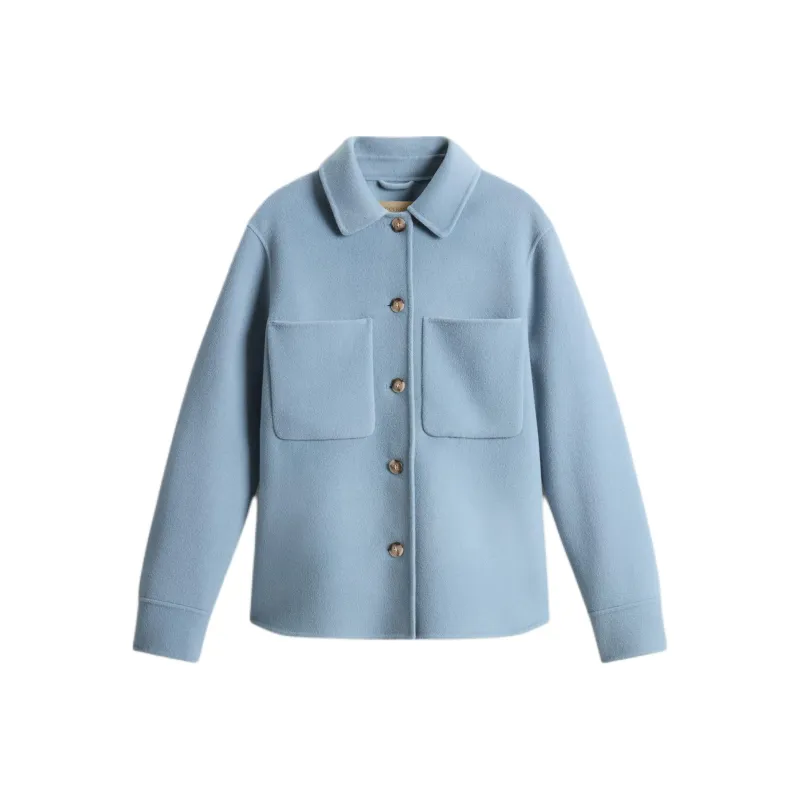 WOOLRICH Buttoned Wool Over Shirt-0
