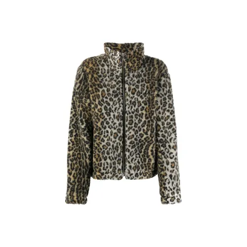 AMBUSH Leopard Fleece Jacket 'Brown'