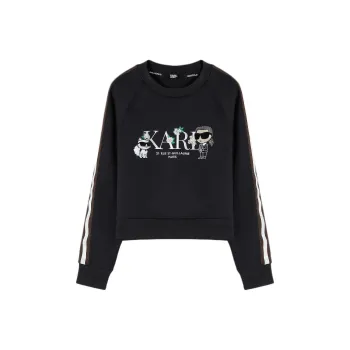 KARL LAGERFELD FW24 Sweatshirt Women's Black