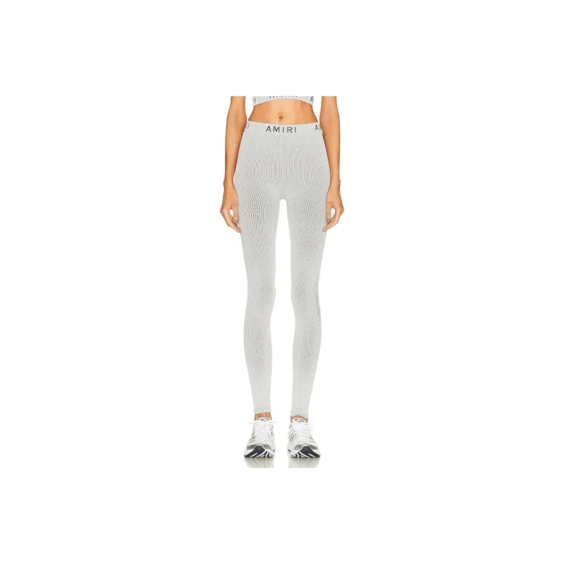 AMIRI Knitted Sweatpants Women's Gray-0