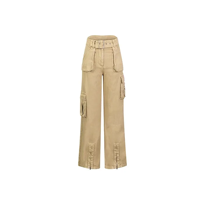 WooHa Cargo Pants Casual Pants Women's-4