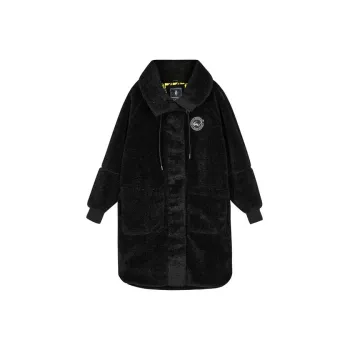 Skechers Puffer Jacket Women's Carbon Black