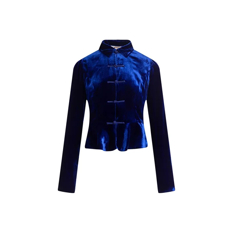 A LIFE ON THE LEFT Cropped Coat Women's-21
