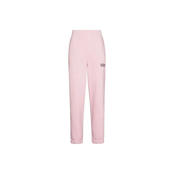 GANNI Knitted Sweatpants Women's Pink-0