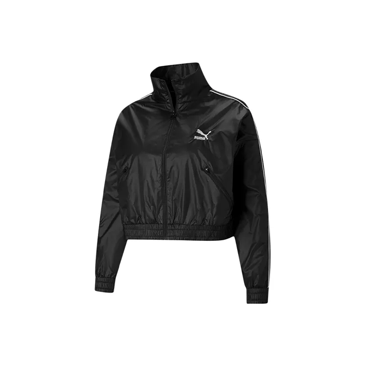 PUMA Cropped Coats Women's Black-0