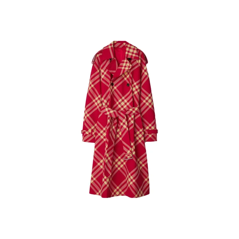 Burberry Trench Coat Women's Mailbox Red-0
