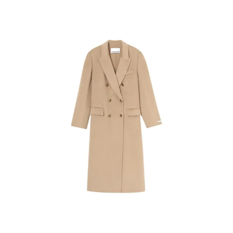 Orange Desire Coats Women's-1
