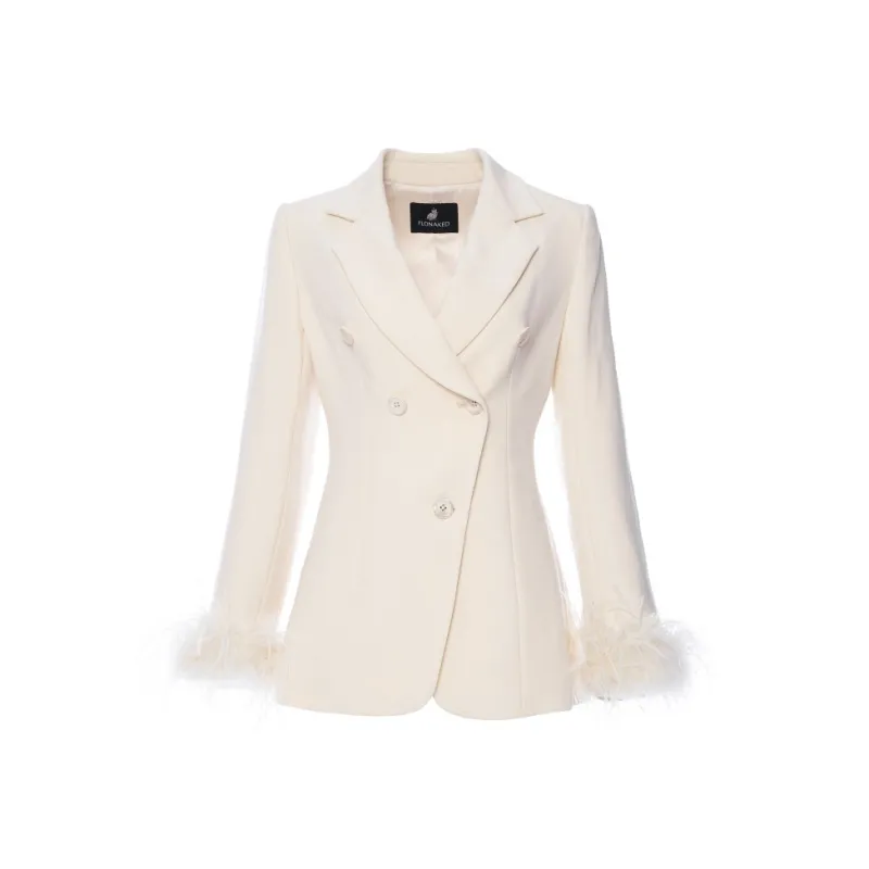 FLONAKED Business Suit Women's Apricot-0