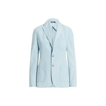 Polo Ralph Lauren Chambray Single breasted Blazer