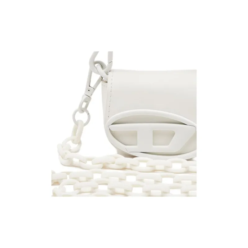 DIESEL Cow Leather Bag Accessory Mini Women's White-4
