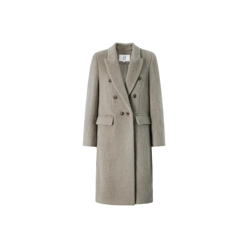 JZ Juzui Coats Women's Medium Gray-0