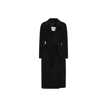 MaxMara Belted Long Sleeved Coat