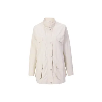 CUBIC Trench Coat Women's Apricot