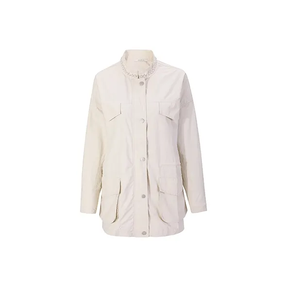 CUBIC Trench Coat Women's Apricot-0