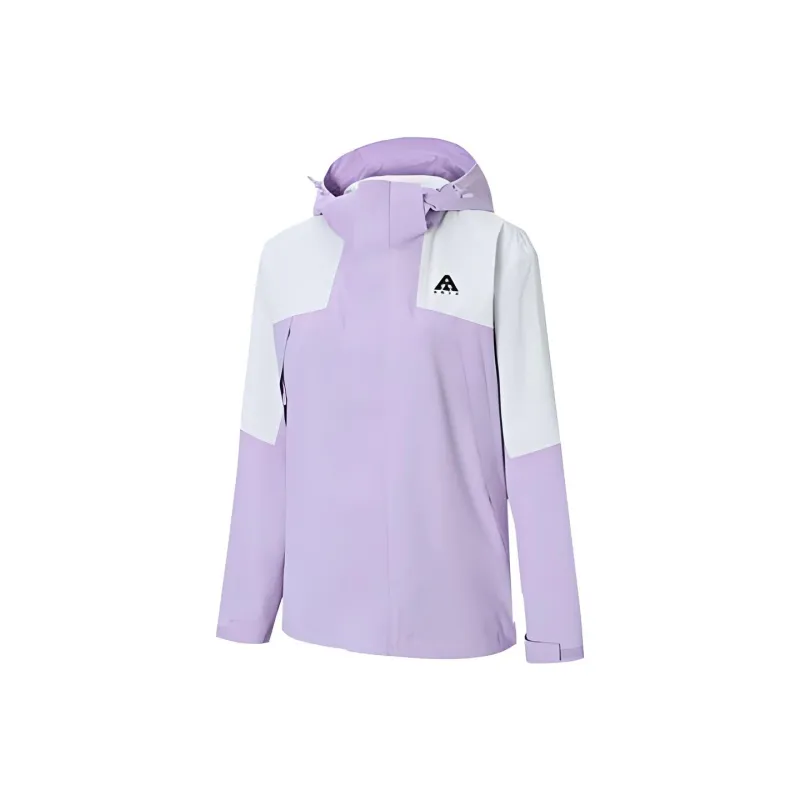 ANTA Windbreaker Jackets Women's Arctic Purple-0