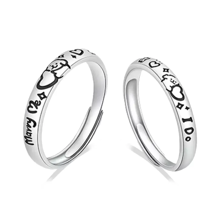 Chongqing Gold Store S925 Silver Rings Unisex-1