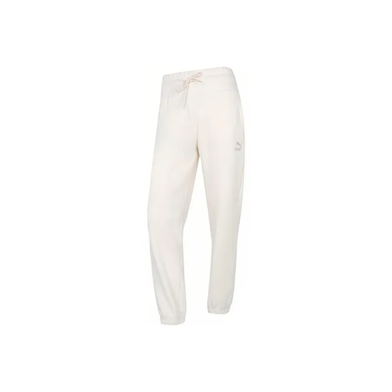 PUMA Knitted Sweatpants Women's White-0