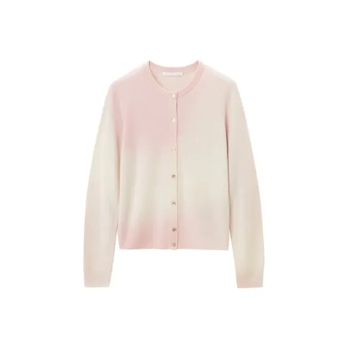 OVV Cropped Coats Women's Nude Pink Gradient B0-0