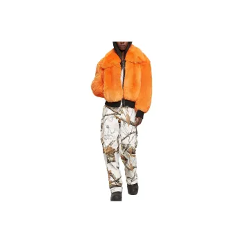 Moose Knuckles Velvet Jackets Women's Orange