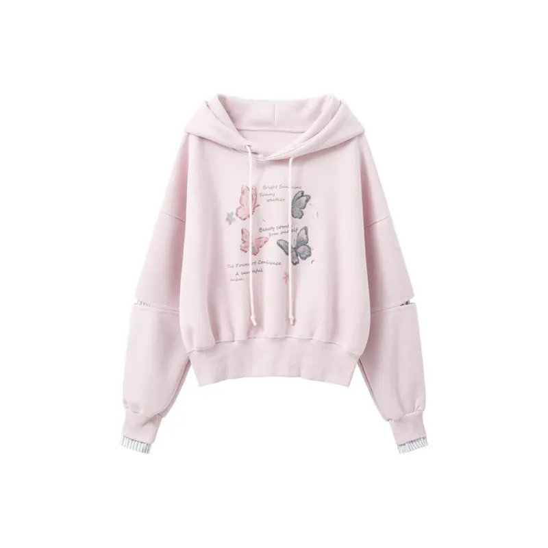 PAZZO Sweet Style Soft And Gentle Loose Fit Hoodie Women's-8