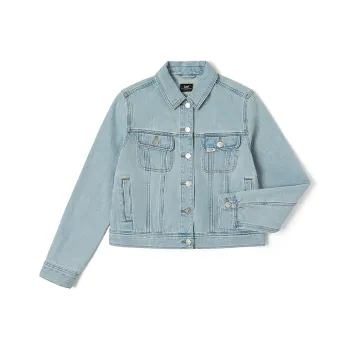 Lee SS23 Denim Jacket Women's Light Blue