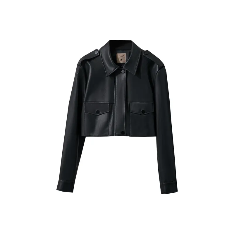AMII Cropped Coats Women's-2