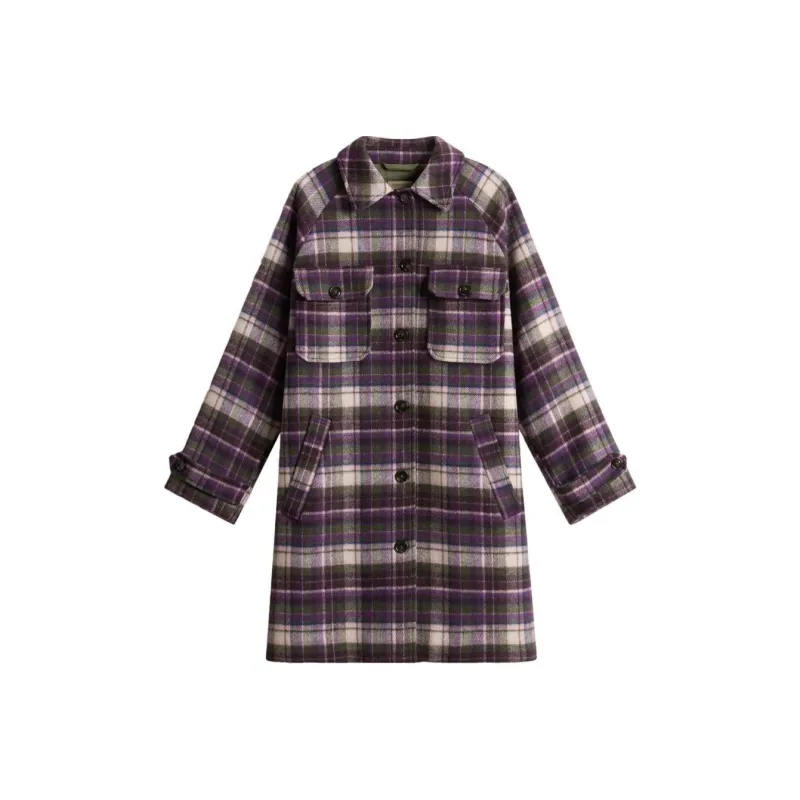 WOOLRICH Check Pattern Buttoned Over Shirt-0