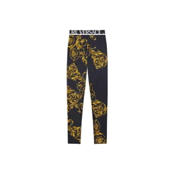 VERSACE Leggings Women's Black