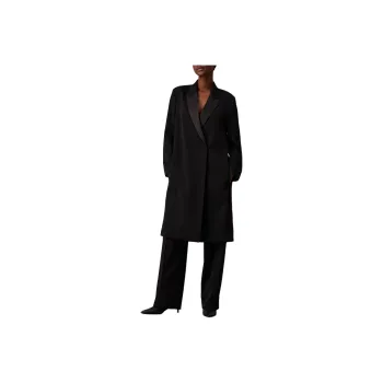 Calvin Klein Logo-patch Coat