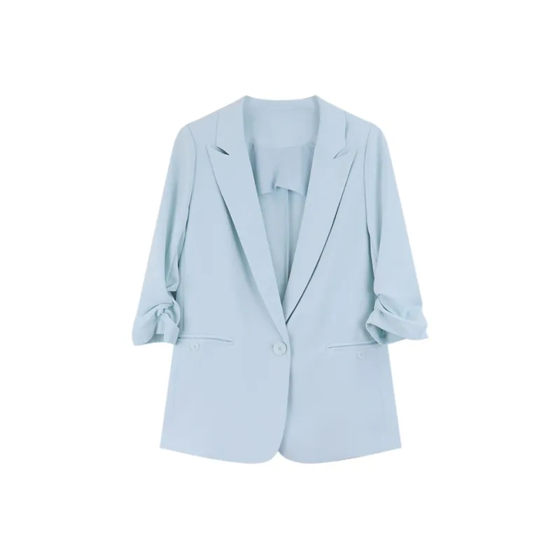 DianThia Business Suits Women's Blue-0