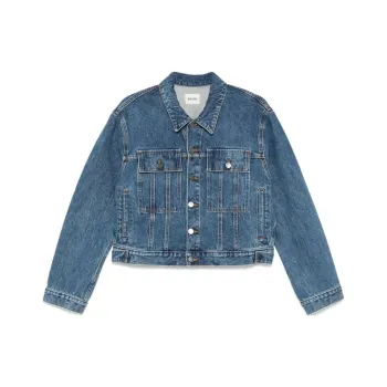 KHAITE Saunder Buttoned Denim Jacket