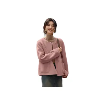 XWI Coats Women's Pastel Pink