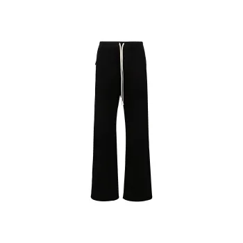 RICK OWENS Drkshdw Fleece Pusher Pants Black