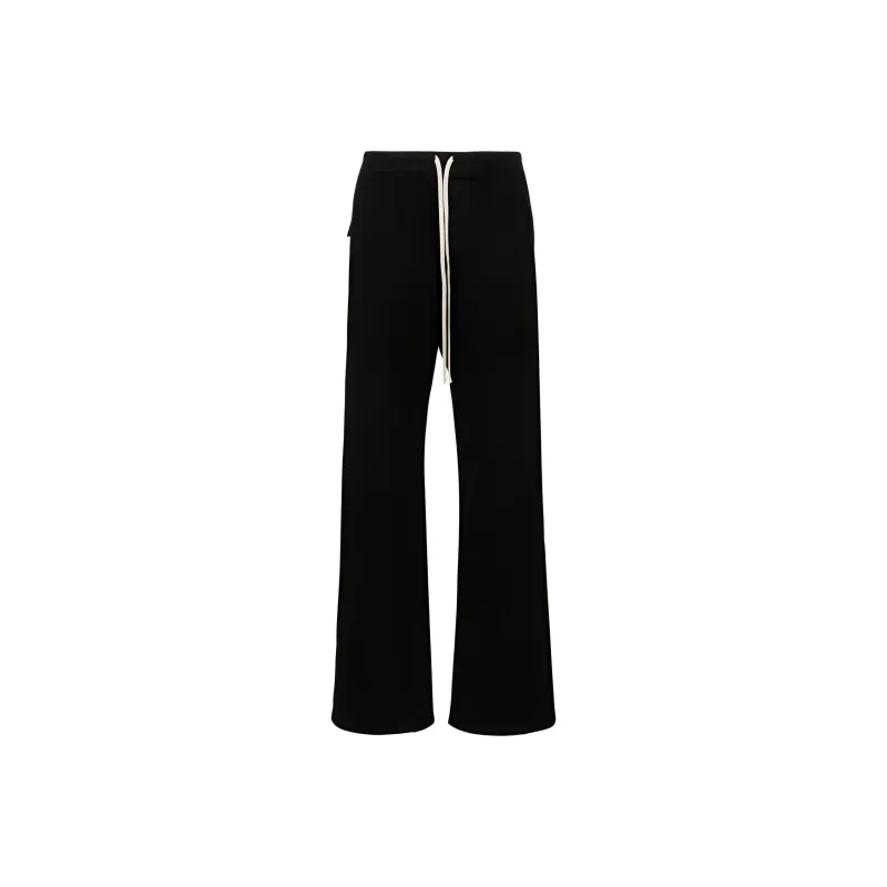 RICK OWENS Drkshdw Fleece Pusher Pants Black-0