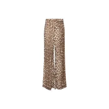 Zimmermann Leopard Printed Flared Trousers