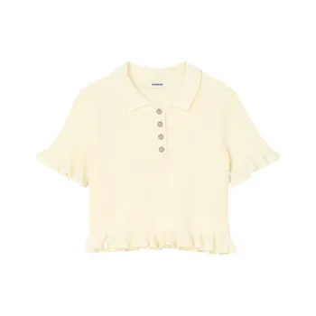 Sandro Flounced Sweater