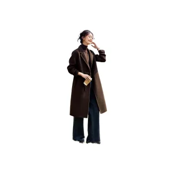Mo Han Yi Mei Coat Women's Star Coffee