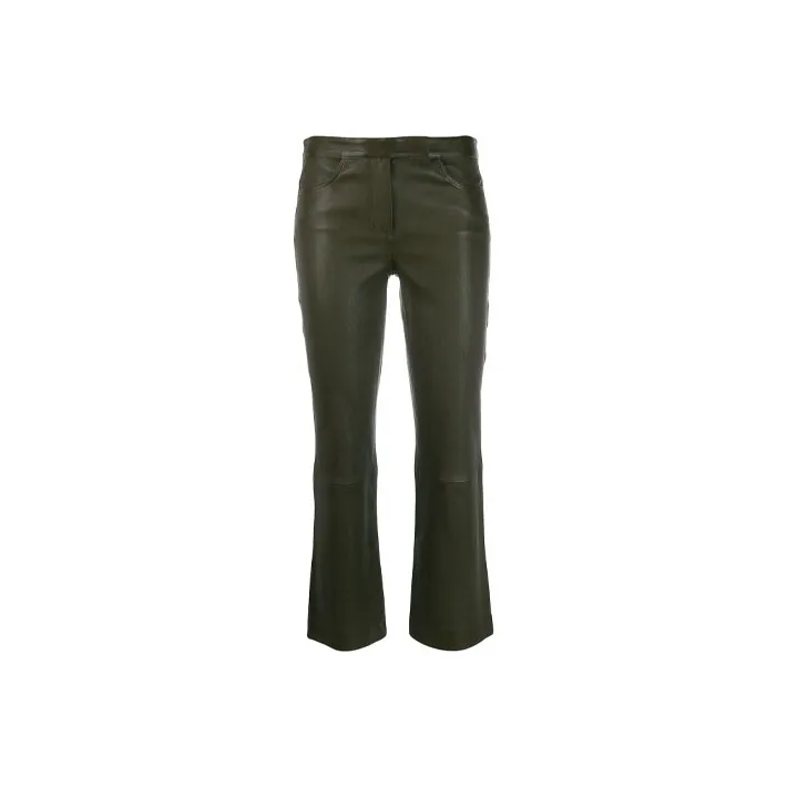 THEORY Casual Pants Women's Green-0