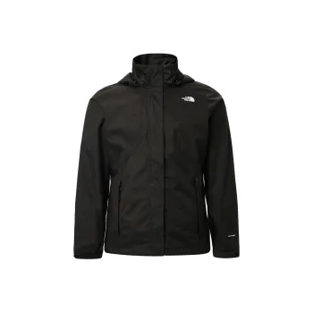THE NORTH FACE Outdoor Hiking Water Resistant Windproof Breathable Windbreaker Jacket Women's Cosmic Black