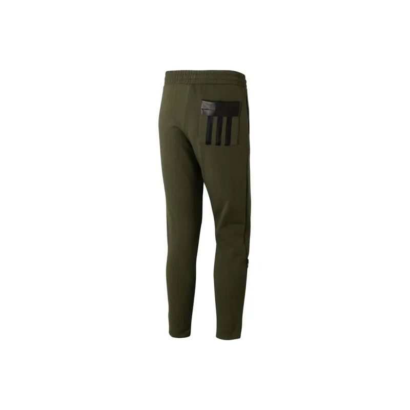 Adidas Neo Knitted Sweatpants Men's Olive Green-1