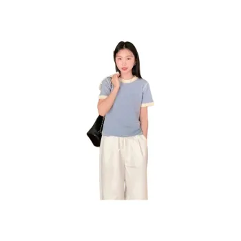 Mu Xiao Xin T Shirts Women's Blue