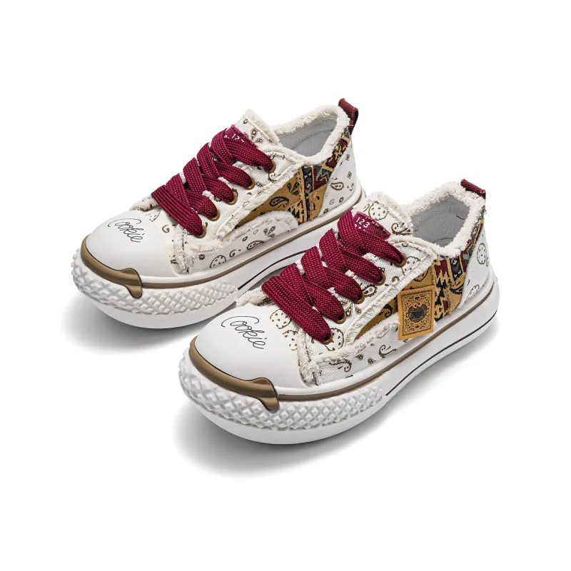 SESAME STREET Platform Canvas Shoes Unisex-15