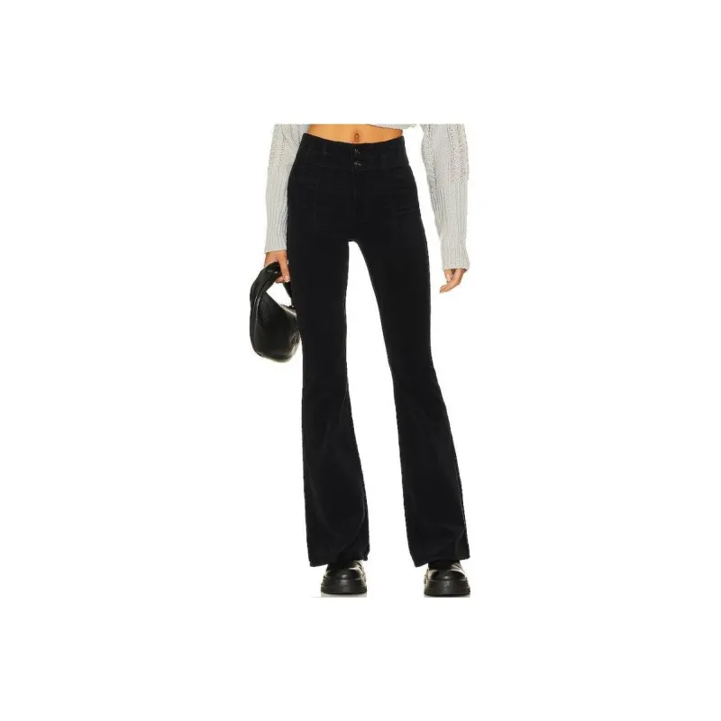 FREE PEOPLE Casual Pants Women's Black-0