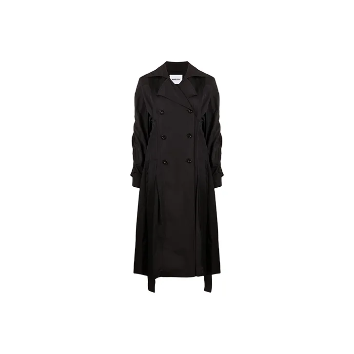 AMBUSH Trench Coats Women's Black-0