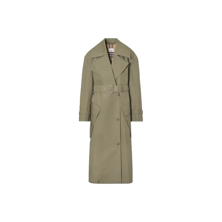 Burberry Laxton Gabardine Trench Coat-0