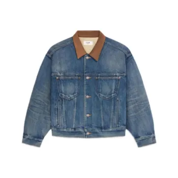 CELINE Denim Jacket Women's Blue
