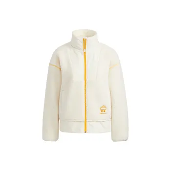Adidas Neo Velvet Jackets Women's Ecru