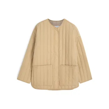 Calvin Klein Puffer Jackets Women's Light Khaki
