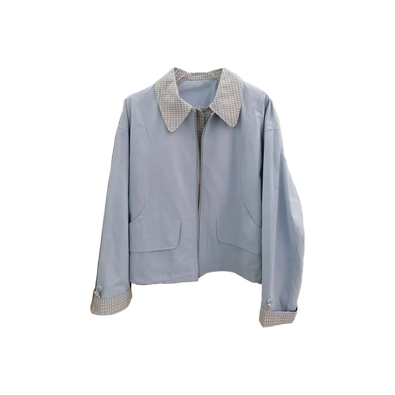 Mu Xiao Xin Cropped Coat Women's-9